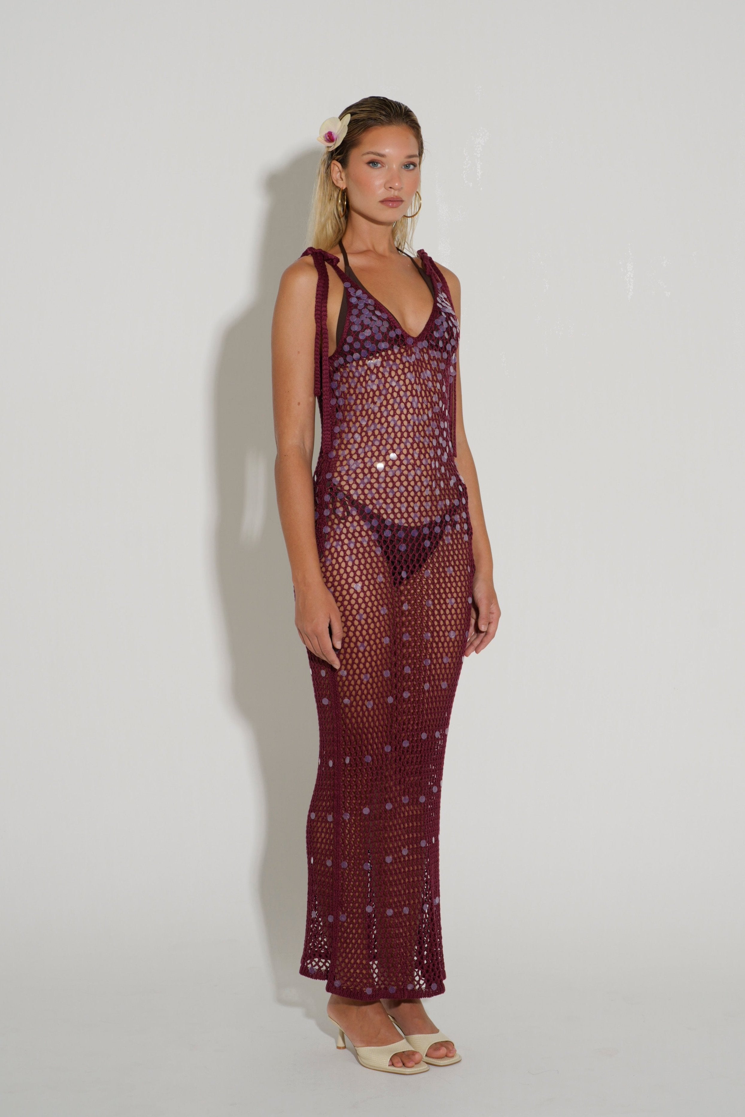 MIRA SEQUIN DRESS