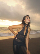 ISIA LONG DRESS - BLACK