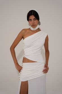 Elia Long skirt - Ivory
