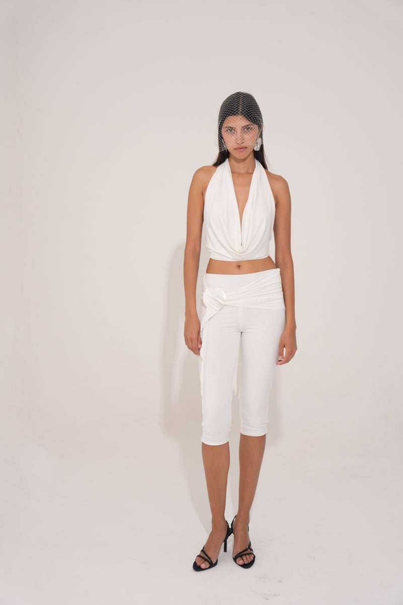 Capri Pant - Ivory