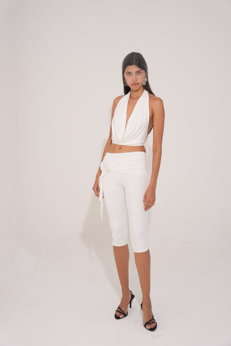 Capri Pant - Ivory