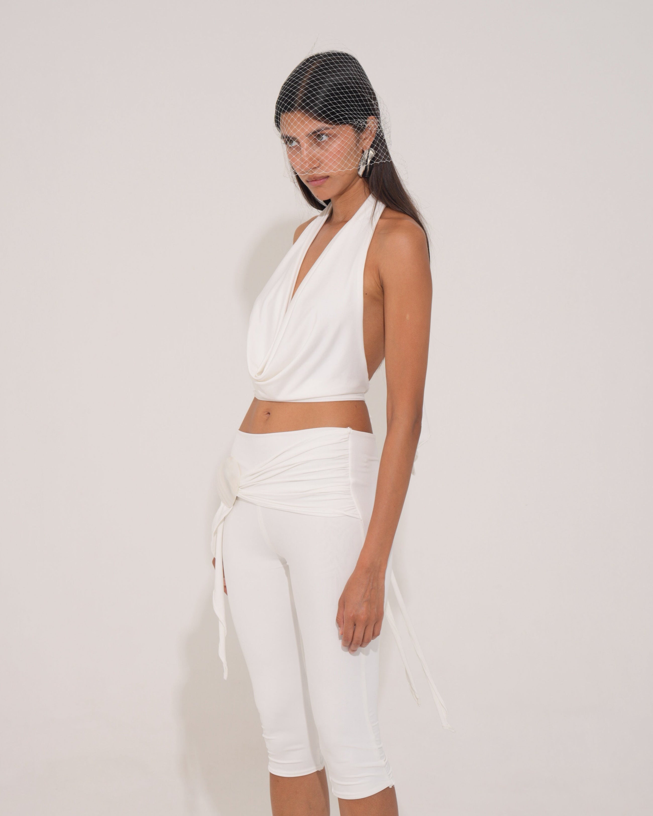 Capri Pant - Ivory