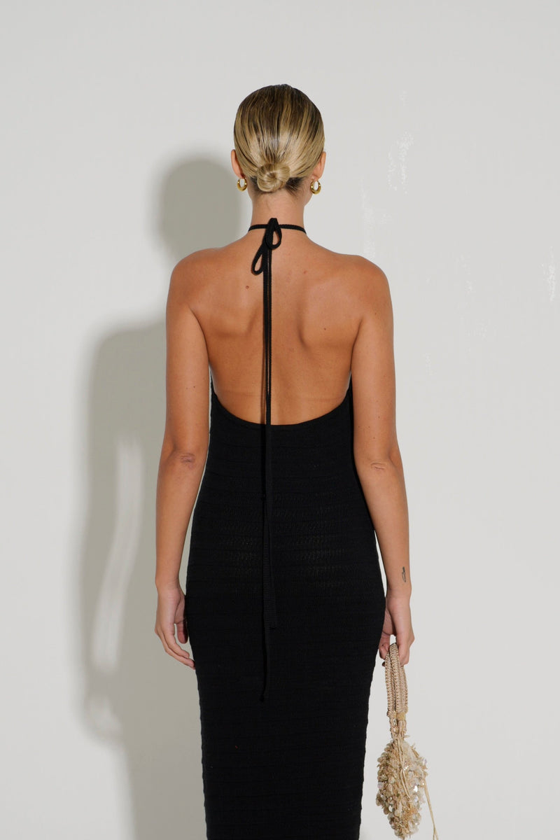 DOLCE HALTER DRESS