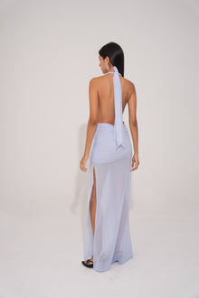 Isia Long Dress - Sky