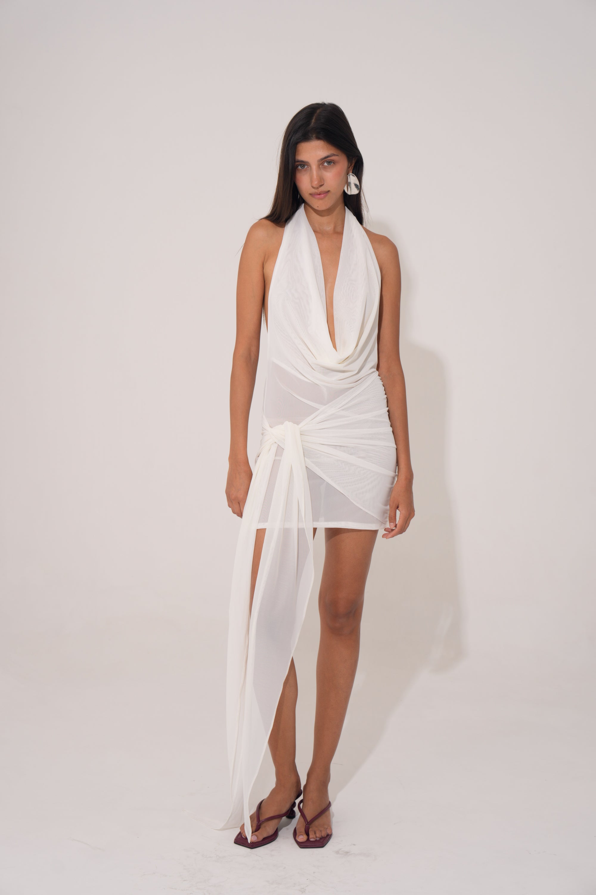 Isia Mini Dress - Ivory