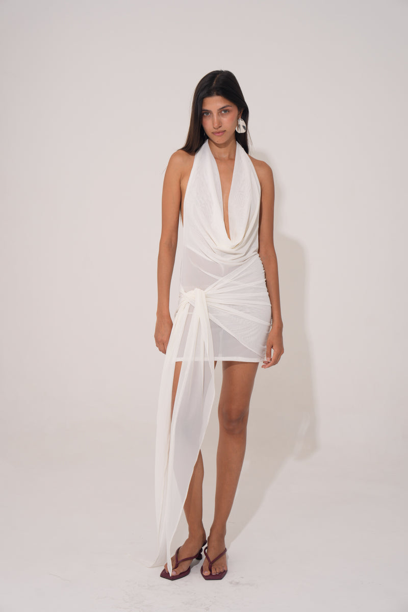 Isia Mini Dress - Ivory
