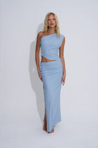 Elia Long skirt - Sky