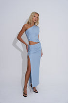 Elia Long skirt - Sky