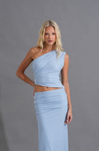 Elia Long skirt - Sky